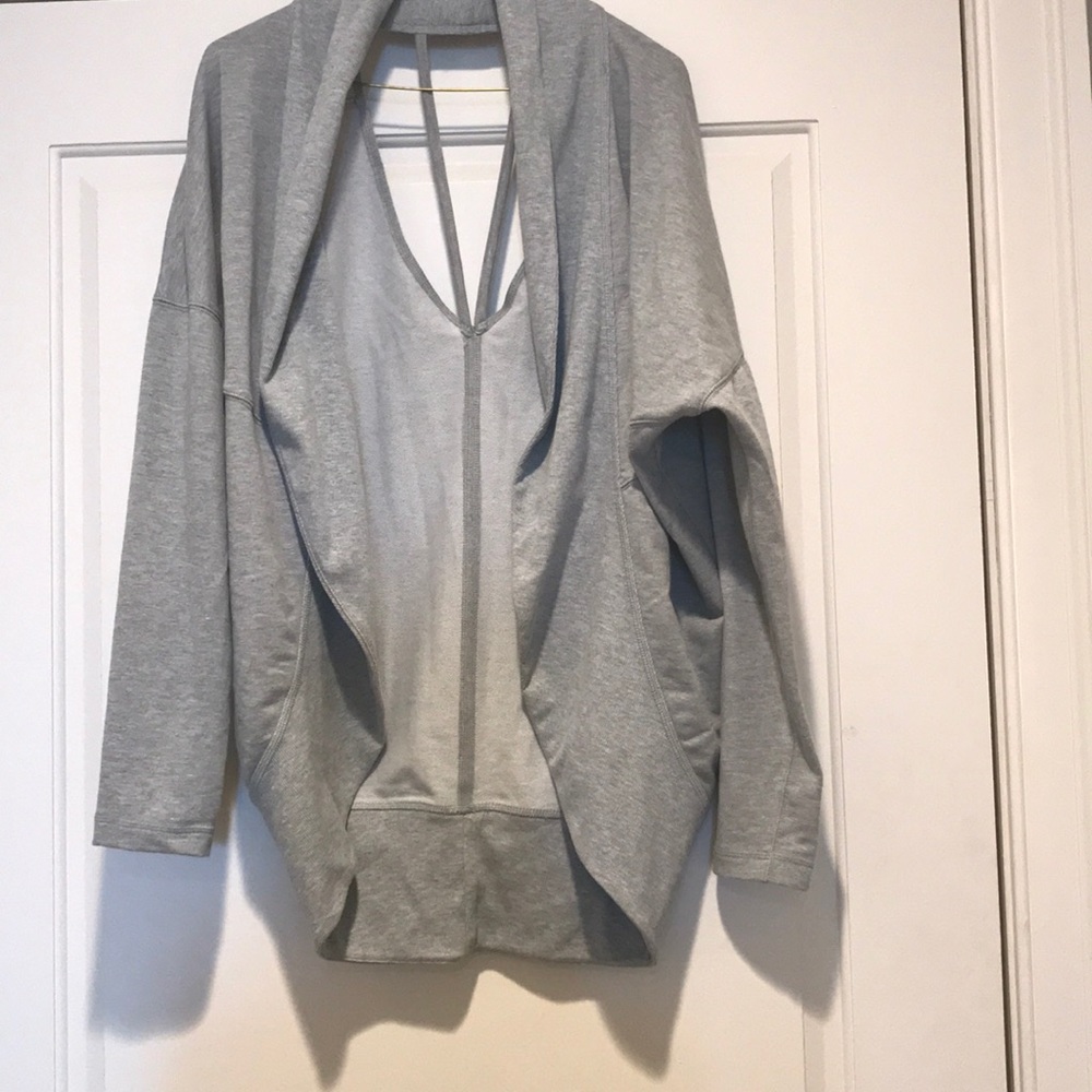 Zella jacket M gray new